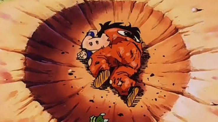 Yamcha’s Death Pose meme template